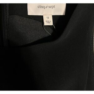 Girls size 12 black sleeveless dress. Special occasion.